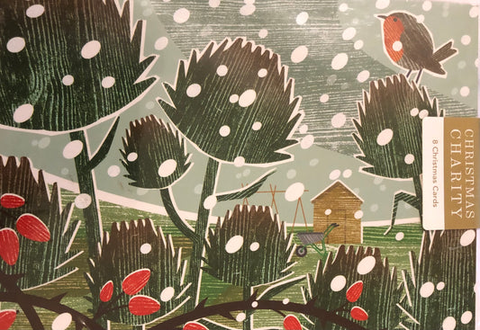 The Allotment (pack of 8 charity Christmas cards)