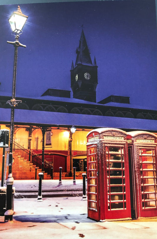 Set of 4 Darlington postcards by Michael Atkinson