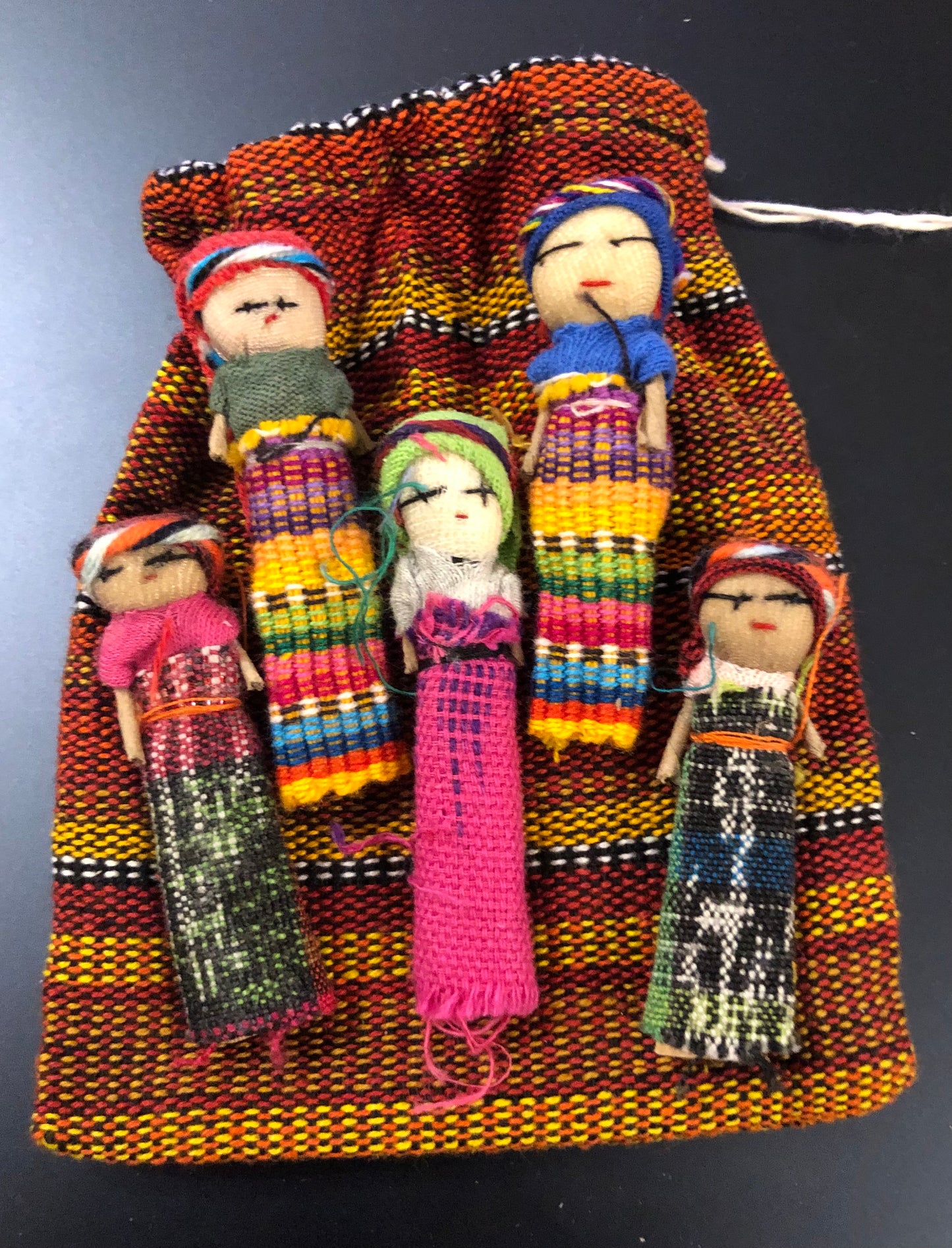 Worry Dolls (five in a bag - slightly larger size)
