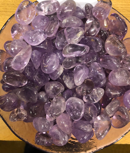 Amethyst Tumble Stones (Grade 'A' Crystal)