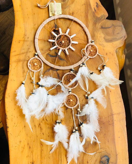 Natural and Bone Dreamcatcher.