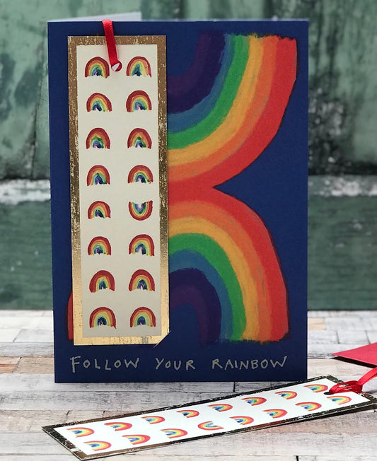 Bookmark & Card (Follow Your Rainbow)