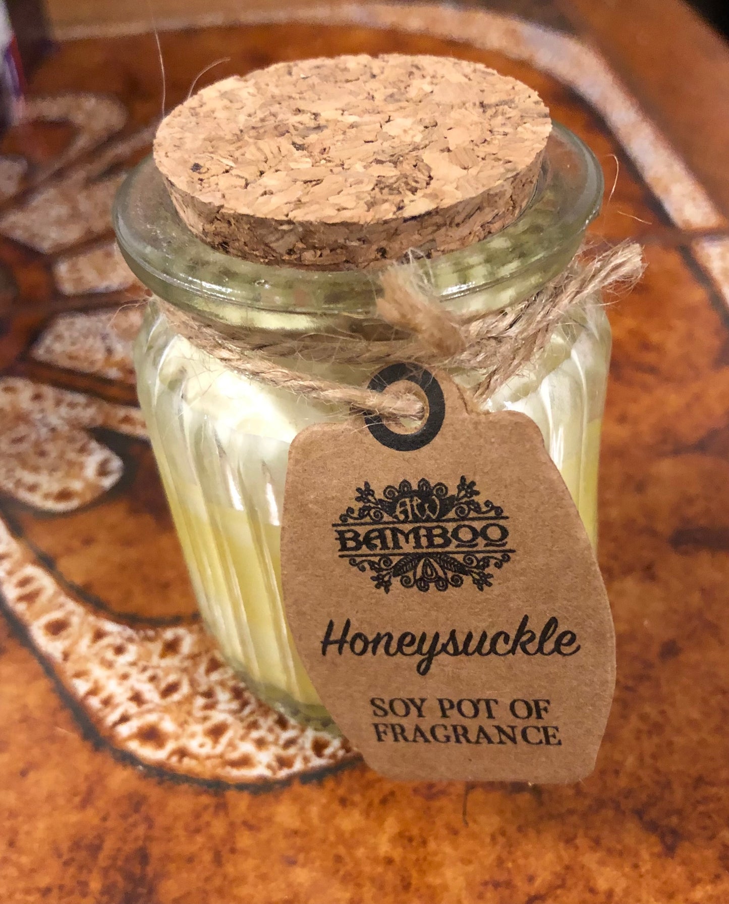 The Honeysuckle Soybean Candle.