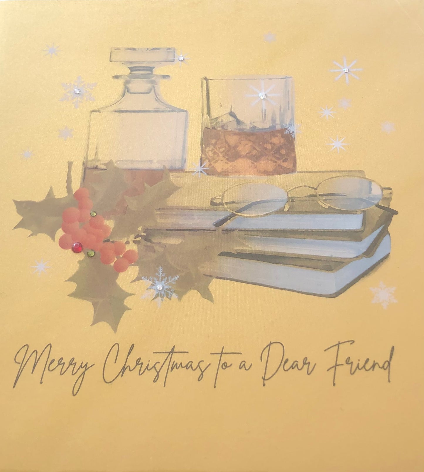 Dear Friend Christmas Card.