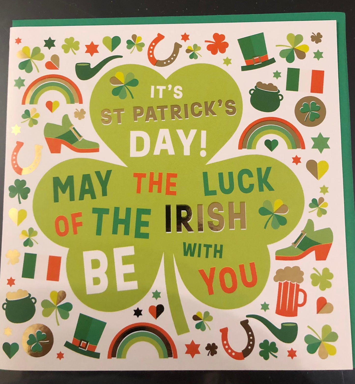 St Patrick's Day (card 2)
