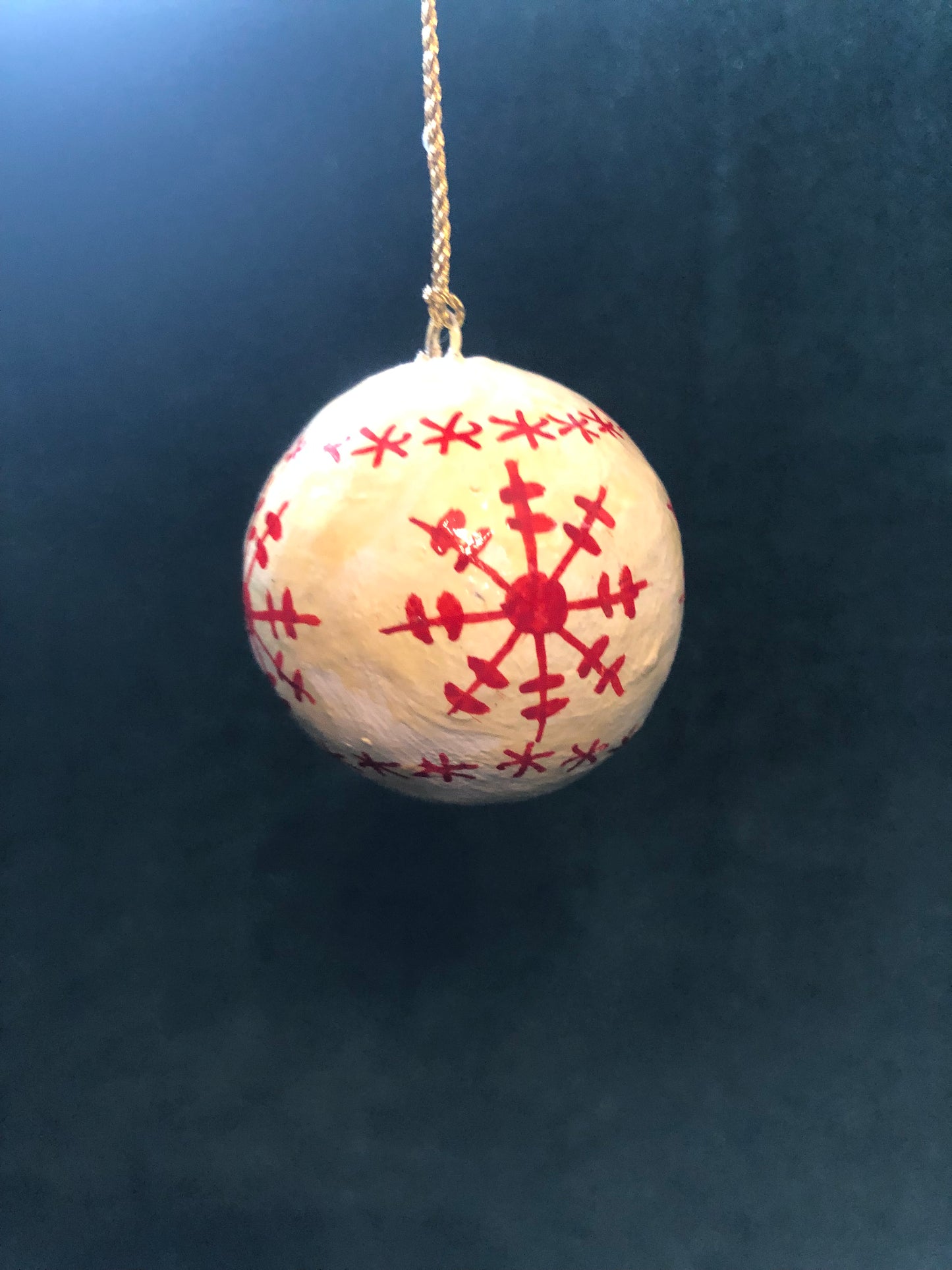 Hand-painted Christmas Baubles