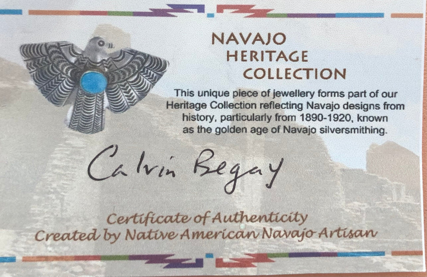 Native American Silver Bangle