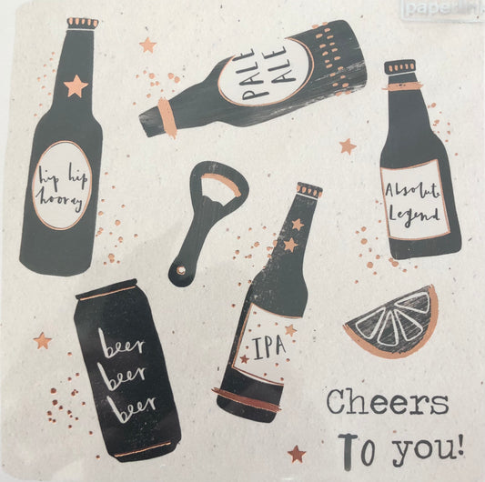 Cheers to You (Beer Bottles)