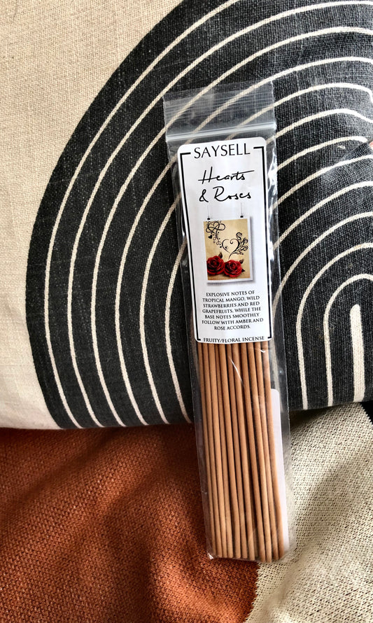 Hearts of Roses Incense (by SAYSELL)