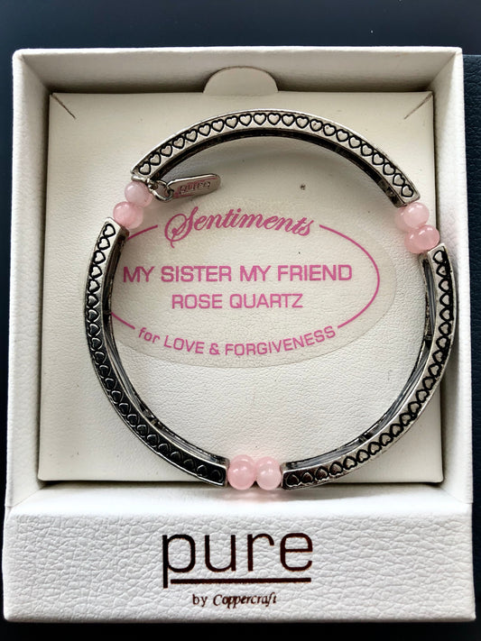 My Sister. My Friend. (Sentiments Bracelet)