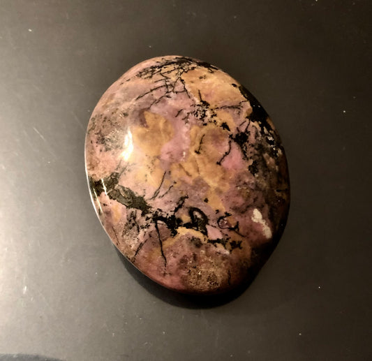 Rhodonite Palmstone - heavy