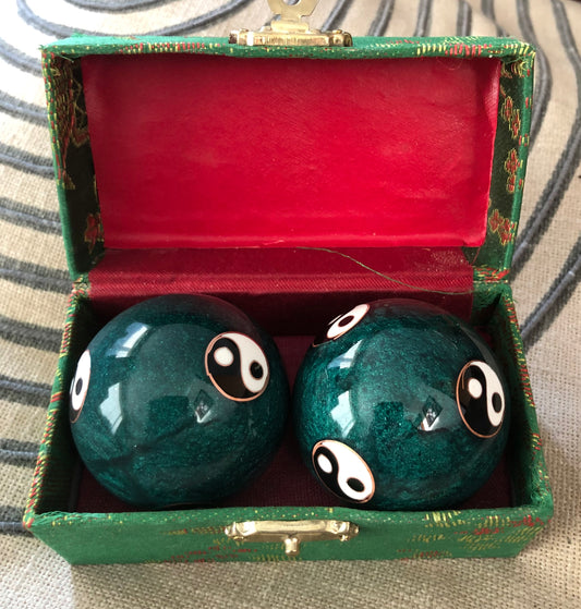 Baoding Balls/Chinese anti-stress balls (green)