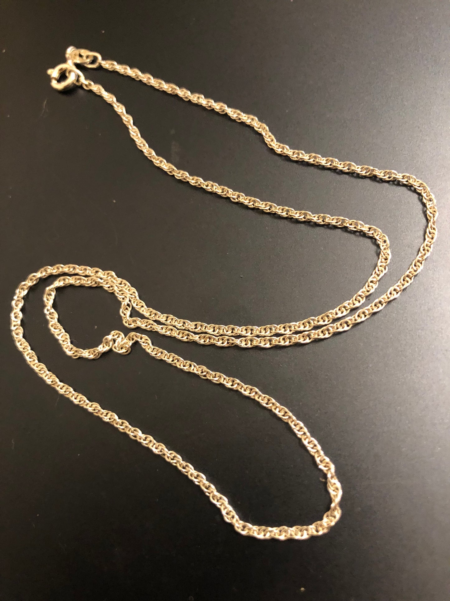 Fine Silver Chain (18 ins/45.72 cm)