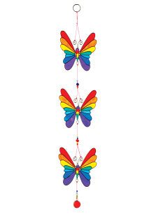Rainbow Butterflies Suncatcher