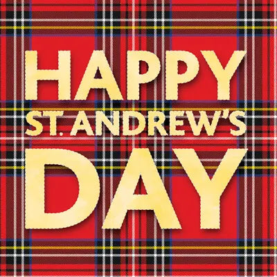 Happy St Andrew;s Day (Tartan).
