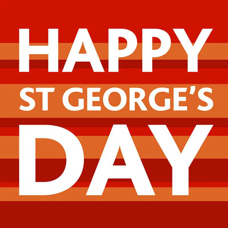 Happy St George's Day