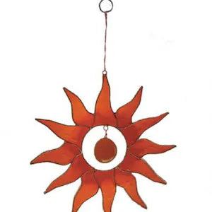 Suncatcher. Orange Sun.