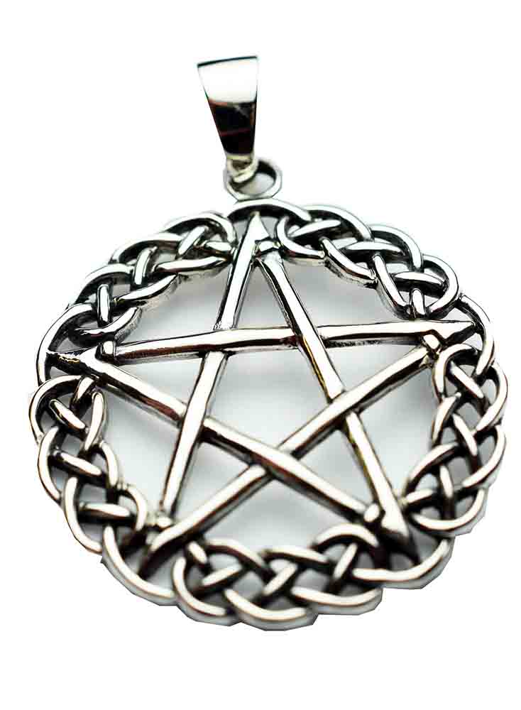 Pentagram Silver Pendant