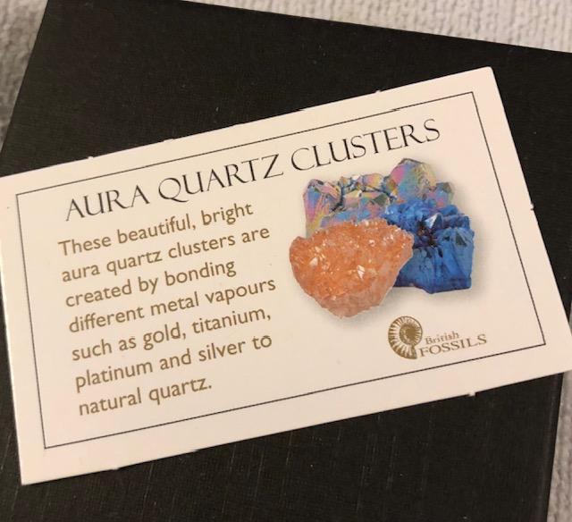 Aqua Quartz Cluster