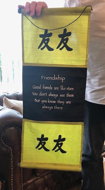 Friendship scroll