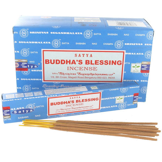 Buddhas Blessings Incense by Satya.
